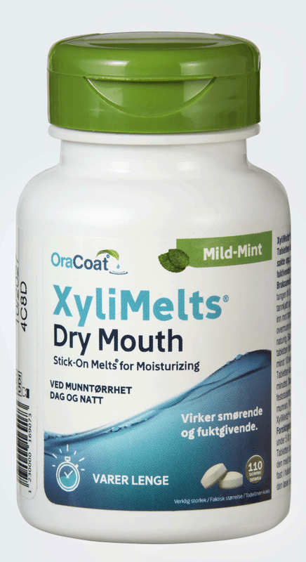 XyliMelts Mild Mint 110 stk boks
